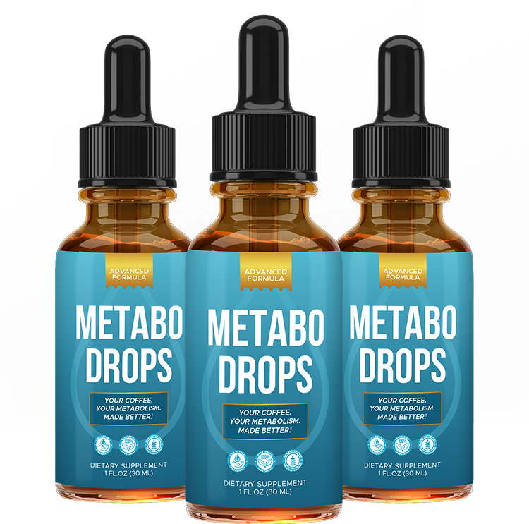 Metabodrops 3 bottles — 90-day supply